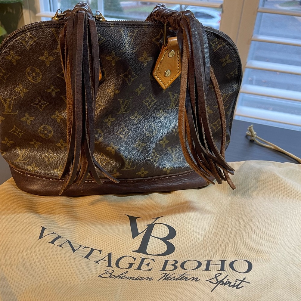 Vintage Boho LV Purse